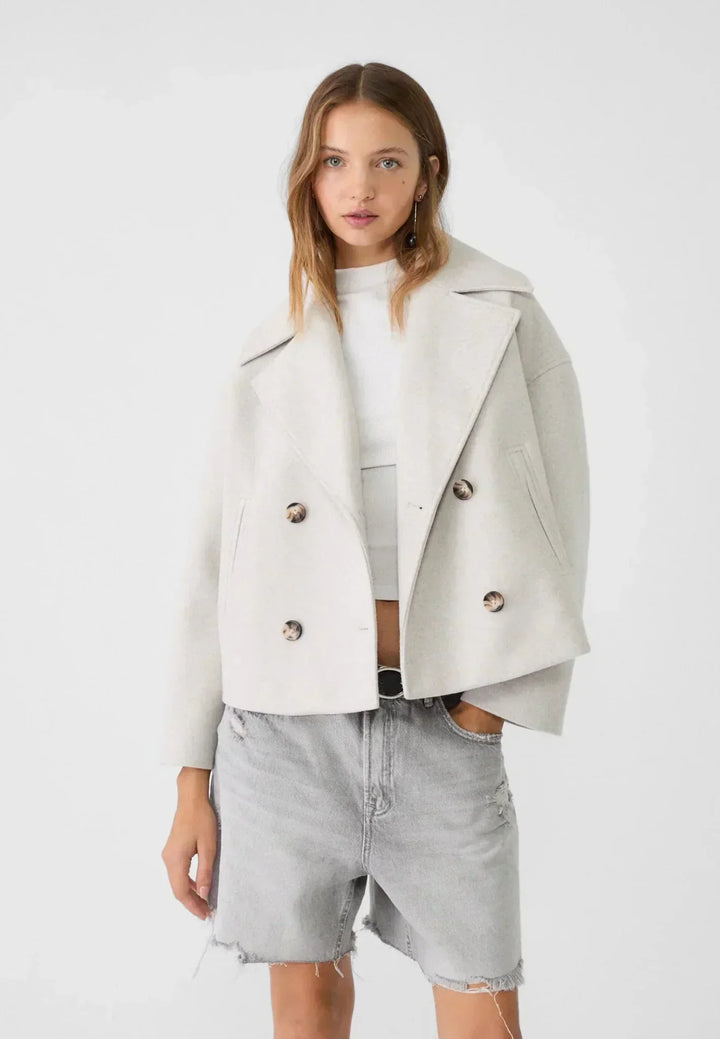 Liora | Cappotto Corto Doppiopetto