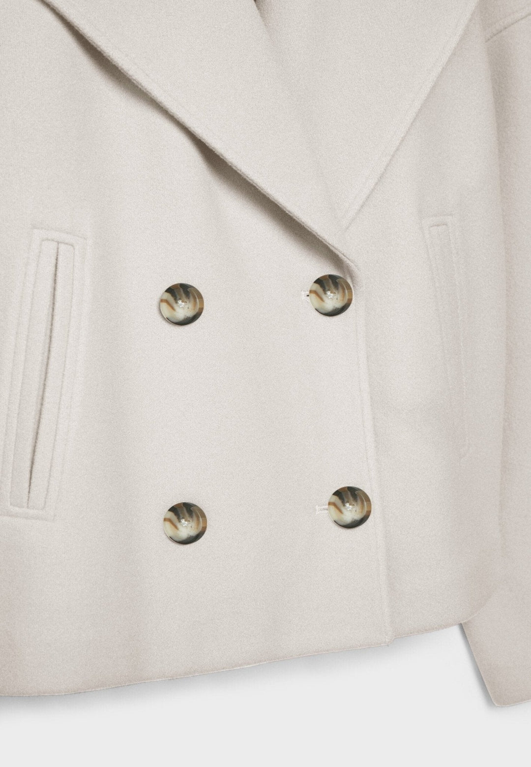 Liora | Cappotto Corto Doppiopetto