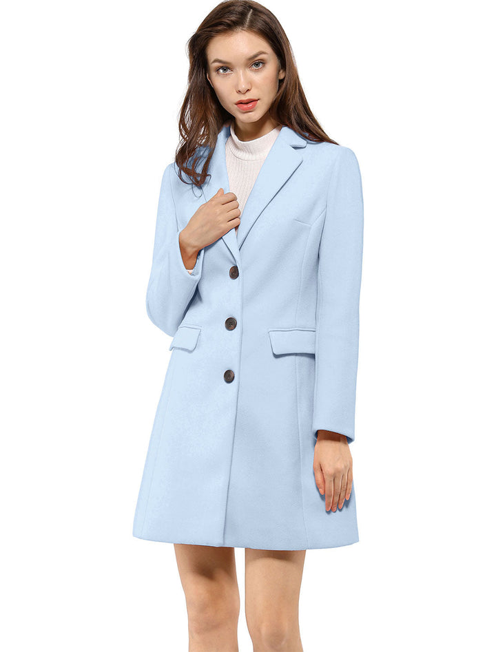 Marielle | Cappotto Classico in Lana con Collo