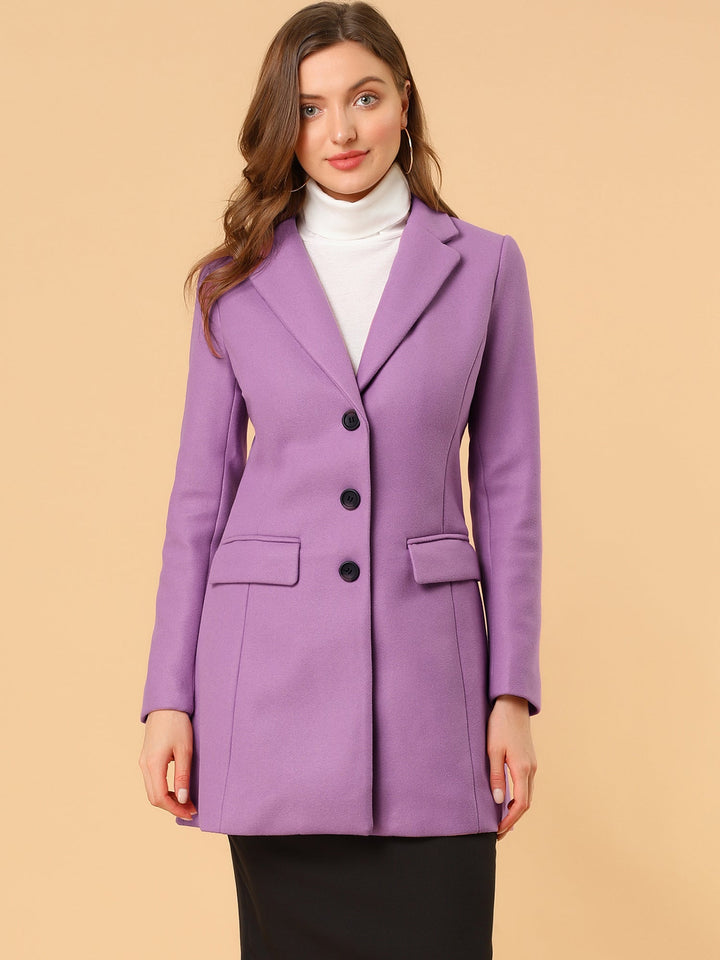 Marielle | Cappotto Classico in Lana con Collo
