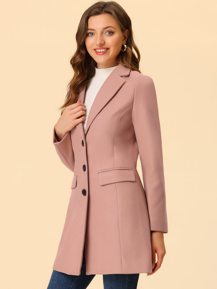 Marielle | Cappotto Classico in Lana con Collo