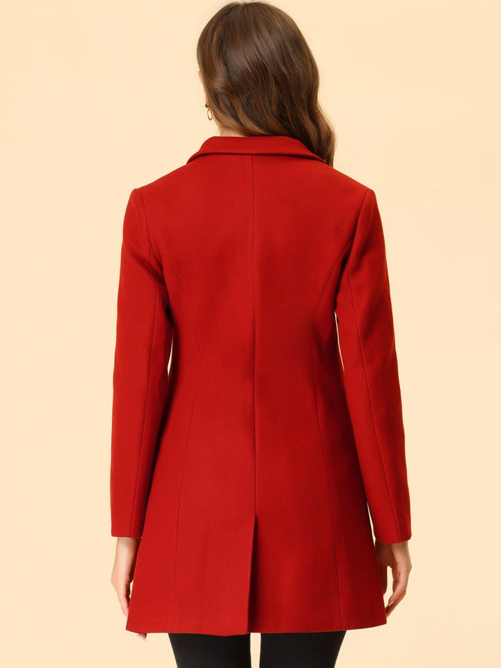 Marielle | Cappotto Classico in Lana con Collo