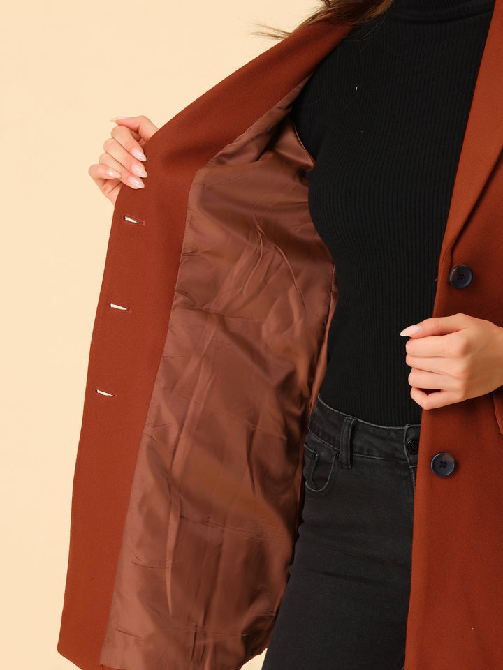 Marielle | Cappotto Classico in Lana con Collo
