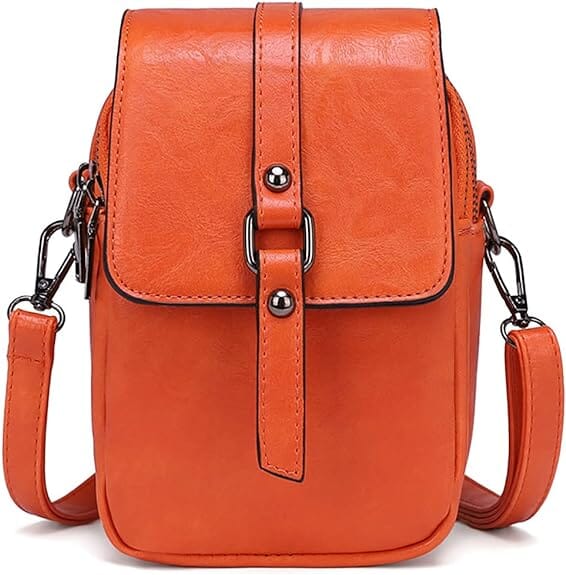 Ginevra | Mini Borsa a Tracolla in Ecopelle Vintage