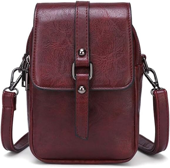 Ginevra | Mini Borsa a Tracolla in Ecopelle Vintage