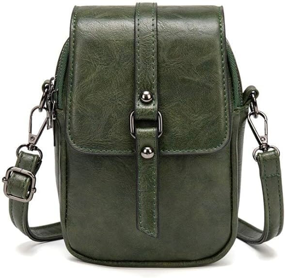Ginevra | Mini Borsa a Tracolla in Ecopelle Vintage